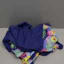 Girls Swimsuits 2 Piece Long Sleeve Rash Guard Sets UPF 50+ Sun Protection Swimwear Bathing Suit Summer Beach Swimwear 7-16 Years Purple
