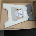 Vigar Compact Step Stool Foldable, 16-inch Two-Step Stools for Adults up to 330 Pound, Lightweight Stool, Non-Slip Folding Step Stool, Gray