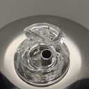 APOXCON Electric Coffee Percolator Stainless Steel Coffee Pot with Two Tough Glass Clear Brew Progress Knob & Treated Solid Wood Handle & On/OFF Switch Auto Keep Warm Cordless Serve (8 Cup)