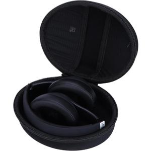 Lebakort Hard Carry Case Compatible with Beats Studio Pro Studio 3 Solo 4 Solo 3 Solo 2 Wireless Noise Cancelling Over-Ear Headphones (Black Case)