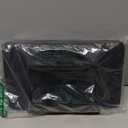 TPARTS Leather Armrest Support Cushion for All Tesla Model 3/Y/X/S Tesla Armrest Decor Interior Accessories Memory Foam Console Pillow Elbow Rest Cover Pad (Black)