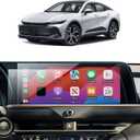 2PCS Car Screen Protector for Toyota Crown 2023 2024 2025 Accessories Navigation Nano Touchscreen Protector Film HD Clear Anti Fingerprint 12.3''