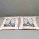 12x15 inch Baby Pink Stain on Beech Wood Picture Frame, Set of 2 