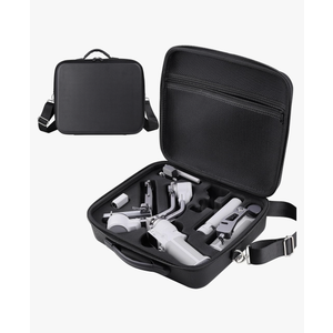 RS 4 Mini Carrying Case, Waterproof Portable PU leather Storage Shoulder Bag Travel Case for DJI RS 4 Mini Creator Combo Gimbal Lightweight Stabilizer & Accessories