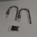 ARNORX Curtain Holdbacks, Hooks, 2 PCSSolid Steel Hooks, Decorative French Ball End, Curtain Drapery Holdbacks, Wall Mounted, Curtain Tiebacks, Antique Bronze