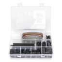 1550PCS 2.54mm Pitch Wire-to-Wire Connector Kit, Includes Pin Headers, Jumper Wire, Crimp Pins for RC Servo, Arduino, SMT, SATA, EPS, PCIE, Battery Balancer (XH2.54 1550PCS)