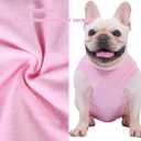 Dog Surgery Recovery Suit - After Spay, Abdominal Wounds Post Surgical Recovery, Anti Licking Breathable Dog Onesies for Pet, Alternative Bandages Cone E-Collar, Small