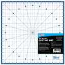 U.S. Art Supply 18" x 18" Rotary WHITE/BLUE High Contrast Professional Self Healing 7-Layer Durable Non-Slip Cutting Mat Great for Scrapbooking, Quilting, Sewing and all Arts & Crafts Projects