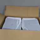 30W X 2 Powered Bookshelf Speakers - 3.5-RCA Input for Turntable, TV, PC, Record Player Speakers with 4 Inch Woofer & Wall Mounted (Black)