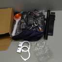 MGparty Police Officer Costume for Kids Halloween Police Cosplay Accessories for Boys Halloween Dress Up Party (L(130-140cm))