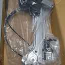 Power Window Regulator with Motor Compatible with 2015-2020 Cadillac Escalade/for GMC Chevy Silverado 2500 HD 3500 HD Suburban Tahoe/Steel/Silvery (751-724)