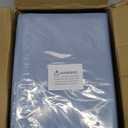 Metronic Poly Mailers 12x15.5 500pcs, Medium Size Shipping Bags for Clothes Bulk, Self-Seal Mailers Poly Bags Shipping Envelopes for Small Business, Waterproof Packaging Mailing Bags, Light Blue