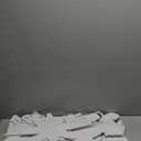 Soaoo Outdoor White Nativity Scene with 2 String Lights Silhouette Yard Sign Display Water Resistant PVC Large Holy Family Yard Nativity Scene Christmas Decor for Xmas Front Lawn