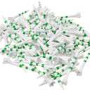 Champ Standard White with Green Stripes