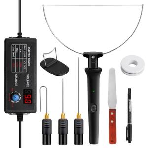 Hot Foam CutterFoam Cutter Electric Cutting Machine Pen Tools Kit with 110-240V/ 0-28W Digital Voltage Controller Electric Cutting Machine Pen Tool