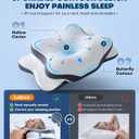 5X Pain Relief Cervical Neck Pillow for Neck Support, Ergonomic Cooling Side Sleeper Pillow for Sleeping, Odorless Contour Memory Foam Pillows, Orthopedic Bed Pillow for Side Back Stomach Sleeper, Queen