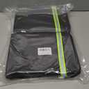 Outdoor Faucet Covers for Winter, Pro 9.8" H x 7.1" W Outside Faucet Cover Freeze Protection, Upgraded Reusable Spigot Covers Winter Insulated for Outside Faucet with Reflective Strip, 6 Pack Black