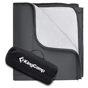 KingCamp Outdoor Blanket Waterproof Stadium Blanket Beach Blanket Sandproof Cold Weather Camping Insulated Blanket for Outdoor Picnic Grass Park Concert Sports Machine Washable Fleece, 75x25 in KingCamp Outdoor Blanket Waterproof Stadium Blanket Beach Blanket Sandproof Cold Weather Camping Insulated Blanket for Outdoor Picnic Grass Park Concert Sports Machine Washable Fleece, 75x25 in