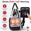 Award-Winning Baby Diaper Bag Backpack with Changing Station Large Multifunction Waterproof Diaper Bag, Warm Bottle Pockets, Travel Baby Organizer Mom & Dad, Newborn Baby Essentials, Newborn Gift