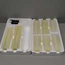 Flameless Flickering Battery Operated Candles D2.2''*H4 5" 6" 7" 8" 9" Set of 9 Ivory Real Wax Pillar LED Candles with 10-Key Remote and Cycling 24 Hours Timer (Ivory)