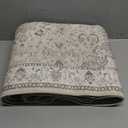 Washable 2x8 Hallway Runner Rug: Vintage Water Resistant Kitchen Entryway Rug Ultra Soft Living Room Bedroom Carpet with Non Slip Backing Indoor Low Pile Floor Mat for Bathroom Dining Room(2x8,Beige)