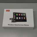 Wireless Carplay Touchscreen with 4K Dash Cam, 9" Portable Apple Carplay