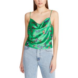 Steve Madden Women's Adriana Top (Bright Green), S