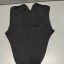 WDIRARA Women's Sleeveless Sweetheart Neck Bodysuit Sexy High Cut Strapless Leotard L