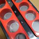 Magnetic Socket Holder Organizer Set: 6-Piece Detachable 1/2 3/8 1/4 Drive Sockets Storage Tray Magnetic Socket Organizer Tool Box Drawer Tool Box Organizers Storage Metric SAE (Sockets Not Included)