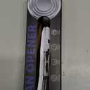 Smooth Edge Can Opener Side Cut  Stainless Steel Manual Can Opener with Ergonomic Handle, Handheld Can Openers for All Can Sizes, No Sharp Edges, Reusable Lid, Easy Turn Knob for Everyday Kitchen Use