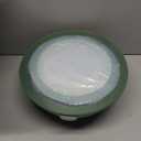 COOK WITH COLOR Mixing Bowls with TPR Lids - 12 Piece Plastic Nesting Bowls Set includes 6 Prep Bowls and 6 Lids - Microwave Safe (Sage)