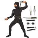 Morph Ninja Costume Kids, Ninja Halloween Costume for Boy Size L