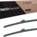TRICO Diamond 22" + 22" Premium Automotive Replacement Windshield Wiper Blades (Set of 2), Passenger and Driver Side All-Weather Beam Wiper Blades for Select Vehicle Models