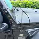 VOFONO 9 inch Antenna for 2007-2025 Jeep Wrangler Gladiator JL JK JT Unlimited Sport Rubicon Sahara Mojave Willys 4xe Wrangler Gladiator Accessories Car Radio Antenna Short Replacement