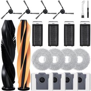 Accessorie Set for Dreame X50 Ultra Complete/L50 Ultra/L50 Pro Ultra/X50 Master/L40s Pro Ultra Vacuum Cleaner, for Mova V50 Ultra Complete Replacement Contain Roller Brush, Hepa-Filter