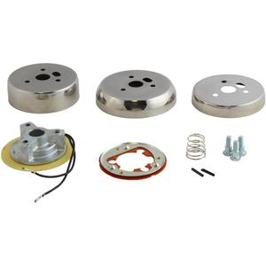 3-Hole Polished Hub Adapter Installation Kit B01 for Aftermarket Steering Wheels