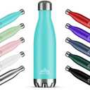 Mont-Clair H2O Stainless Steel Water Bottle, Vacuum insulated - BPA Free, 12h Hot & 24h Cold Drinks, Metal Water Bottle 750ML Leakproof, Ideal for Adult, Kids, Running - Light Blue