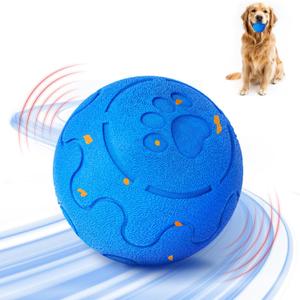 Shapana Interactive Dog Ball, Smart Dog Toy for Medium and Large Dogs, Automatic Moving, Rotating & Bouncing, E-TPU Material, IP54 Waterproof, Motion-Activated Dog Stimulation Toy to Keep Them Busy