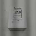 Dad Est 2025 - New Father Whiskey Rocks Glass Gift for First Time Parents - Bold 10.25 Oz Glasses