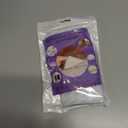 12 PCS Rug Pad Grippers, Non Slip Washable Rug Tape Grip Carpet Corner for Hardwood Floors and Tiles, Hook and Loop Pads Reusable Stoppers, Keep Area Rug Flat (White)