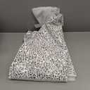 Mr. Pen- Silver Sequin Christmas Tree Skirt and Tree Collar, 36 Inch Base Cover, 24.8 Inch Foldable Sparkling Sequin Trees Skirt Collar, Silver Sequin Tree Skirt, Christmas Skirt Tree