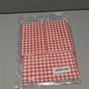 Red and White Gingham Table Runner - 72 Inch Cotton Checkered Plaid Table Runner for Home Kitchen Dinner Party Table Decorations - Valentines Day