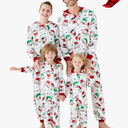 PATPAT Matching Family Christmas Onesie Pajamas – Holiday Hooded Jumpsuit Sleepwear PJs Couples Xmas Loungewear with Socks