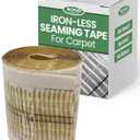 Bond Heatless Carpet Tape - Seam Adhesive for Carpet Repair, Rug Binding, & Upholstery - DIY Binding & Joining Tape - Outdoor Tape & Seam Sealer - Self-Adhesive 15 Ft Roll