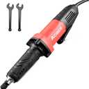 AOBEN Electric Die Grinder 1/4" Collet, 28000 RPM Power Straight Grinder Tool, Heavy Duty Metal Grinding, Polishing, Deburring & Welding Repair, Ergonomic Grip