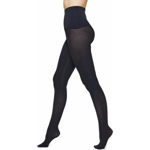 HUE womens Tights With Yoga Waistband (2, Black)