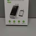 Wireless CarPlay Adapter 2024 Upgrade, Plug and Play, No Latency, Converts Factory Wired to Wireless, Compatible with iPhone 6+ and 2015+ Cars, Bluetooth 2.4GHz and Wi-Fi 2.4+5.8GHz