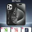 Heavy Duty for iPhone 15 Pro Max Case - Compatible with MagSafe Shockproof Protective Rugged Magnetic Men Military Grade Shock Drop Proof Phone Cover Funda for Apple 15 Promax Case, Black