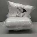 Beclumas10 Pack 15.7"x15.7" Sublimation Blanks Pillow Cases, Cushion Covers Blanks, Pillow Covers for Heat Transfer, DIY Custom Picture Pillow Covers with Invisible Zip (White)