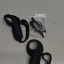 SUPERUS Upgraded Controller Grips Cover Compatible with Meta Quest 3S/Quest 3 Accessories, All-Silicone Controller Grips for Quest 3S/Quest 3 with Battery Opening and Knuckle Straps Protector